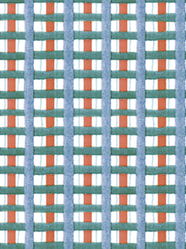 阿贝特5752 Massaua blue/orange饰面