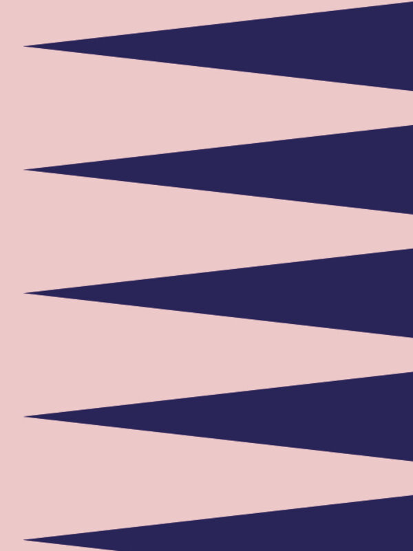 阿贝特6279 ZigZag 02 Pink/Navy饰面