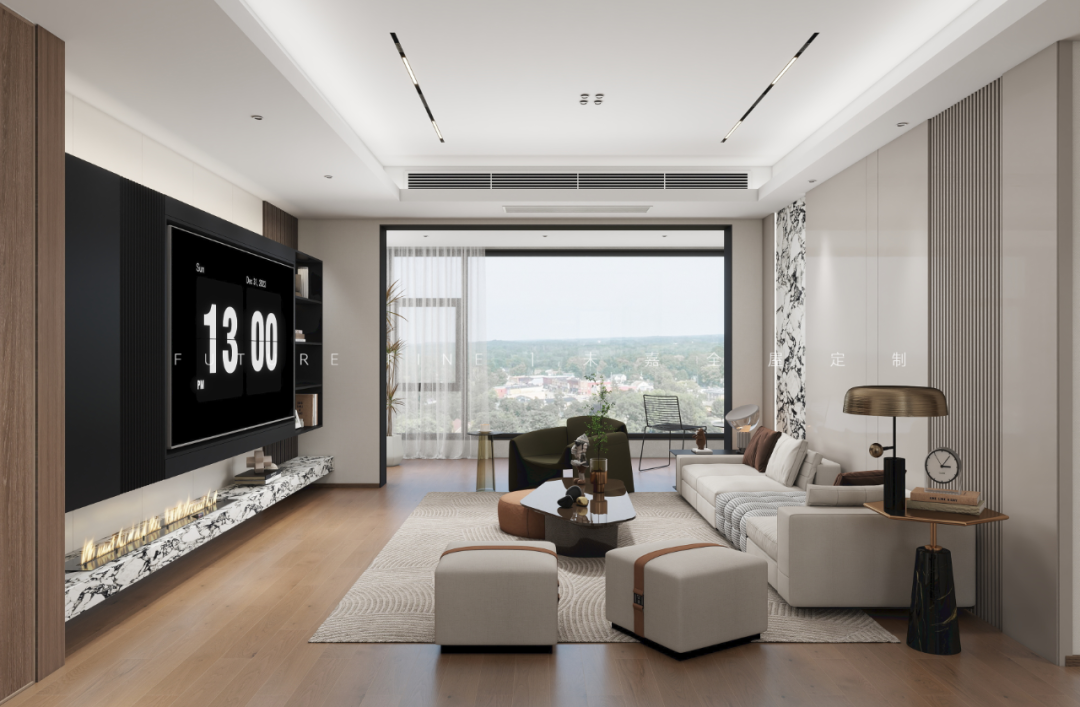 未嘉定制|143m²星河盛世,设计方案分享(图4)