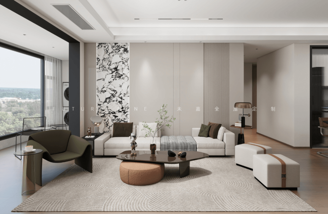 未嘉定制|143m²星河盛世,设计方案分享(图5)