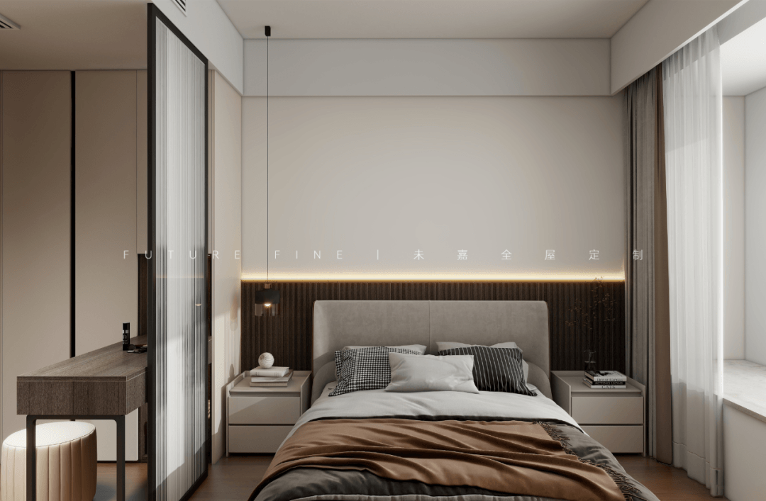 未嘉定制|134m²星河盛世,设计方案分享(图6)