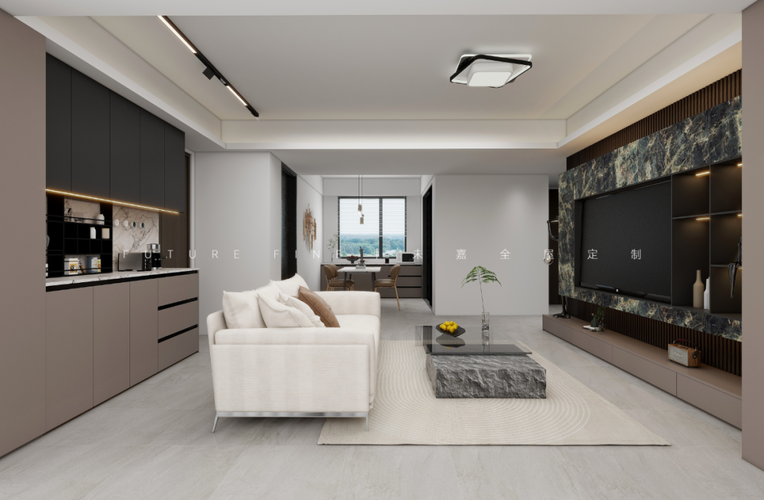 未嘉定制|134m²星河盛世,设计方案分享(图5)