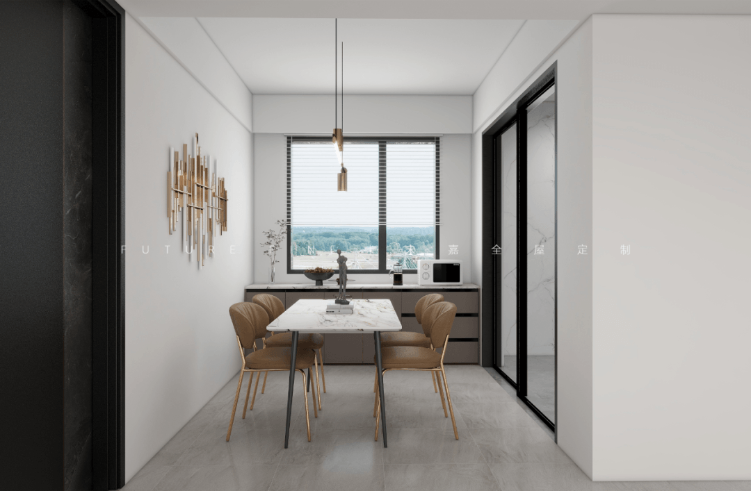 未嘉定制|134m²星河盛世,设计方案分享(图4)