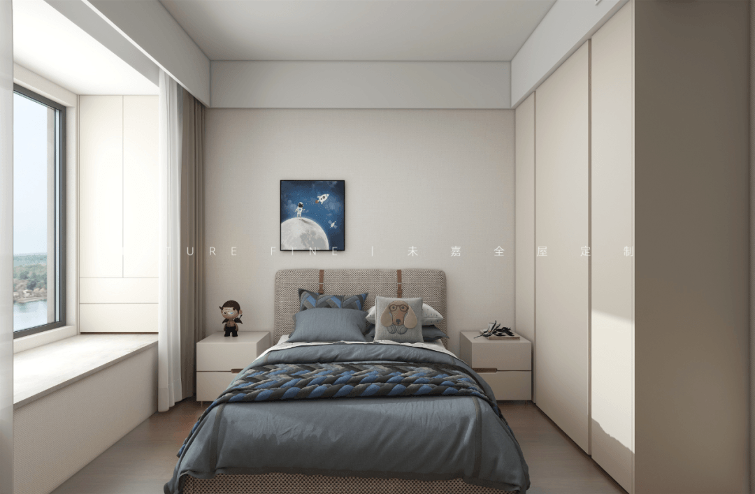 未嘉定制|134m²星河盛世,设计方案分享(图9)