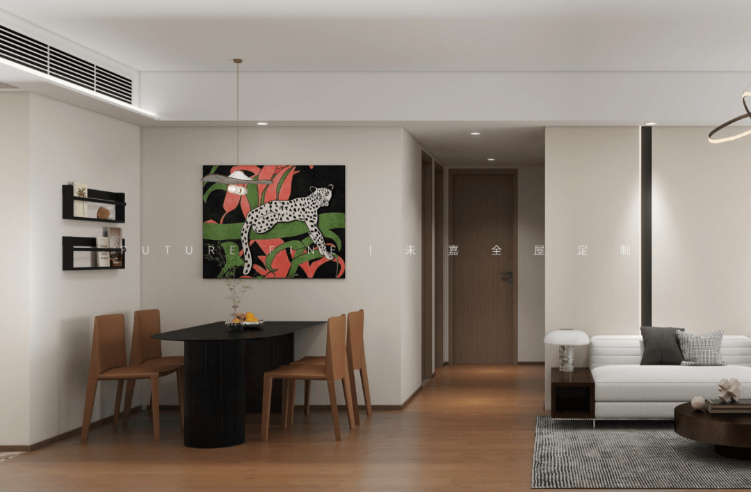 未嘉定制|113m²星河盛世,设计方案分享(图5)