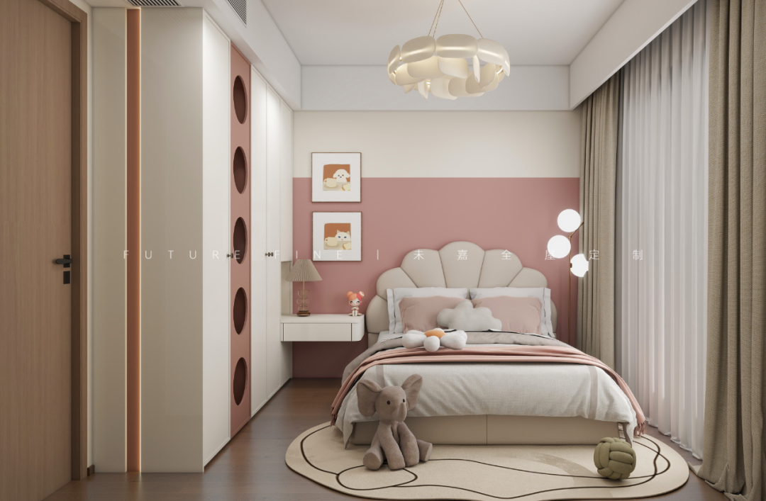 未嘉定制|113m²星河盛世,设计方案分享(图9)