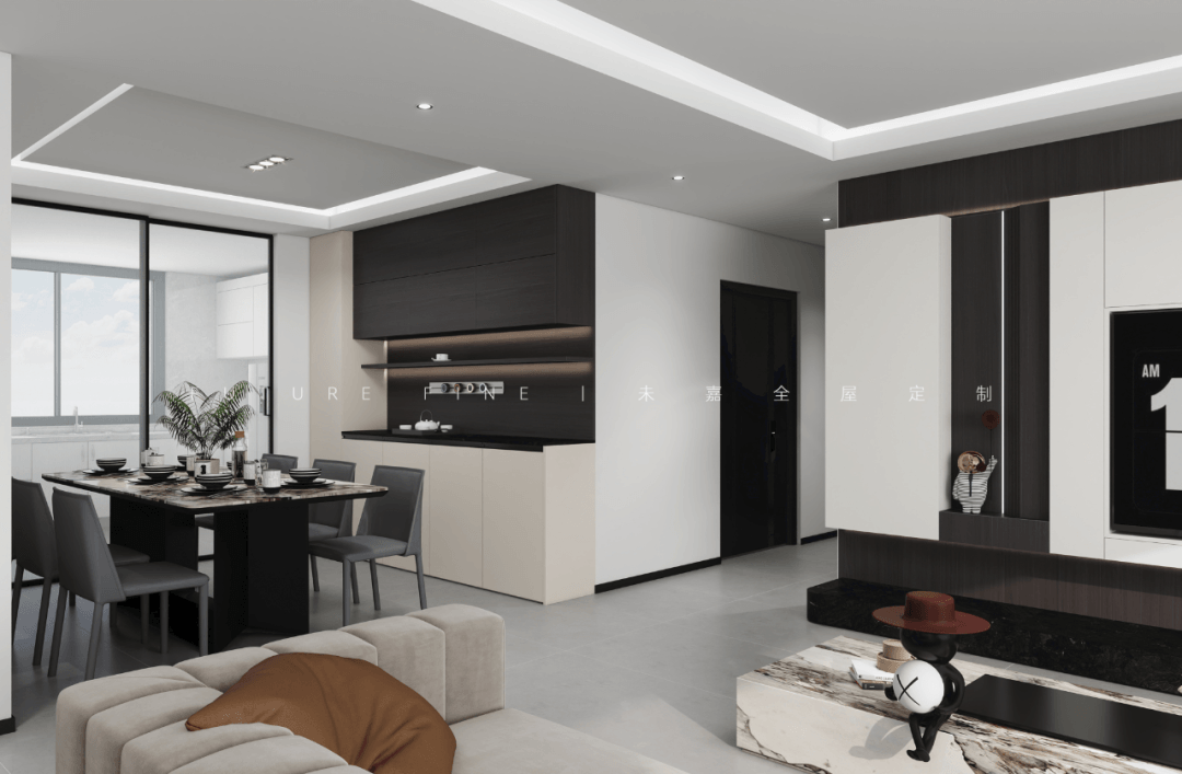 未嘉定制|160m²笠泽之星,设计方案分享