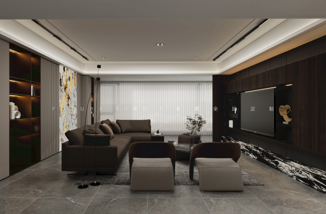 未嘉定制|175m²太泽之星,设计方案分享