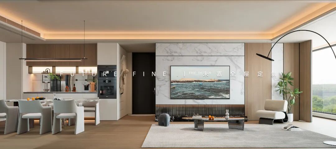 未嘉定制｜127m²建发朗云，设计方案分享