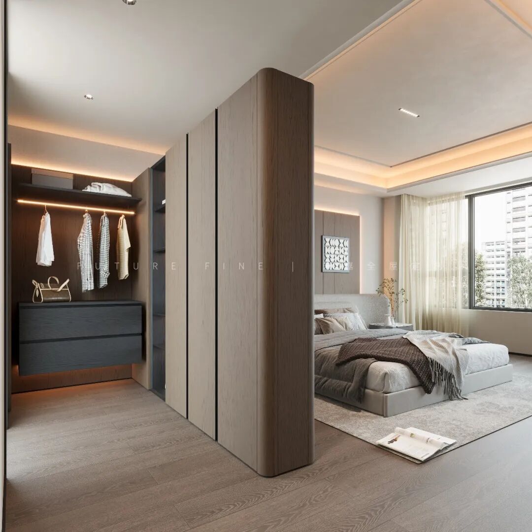 未嘉定制|188m²金狮印象苑,设计方案分享