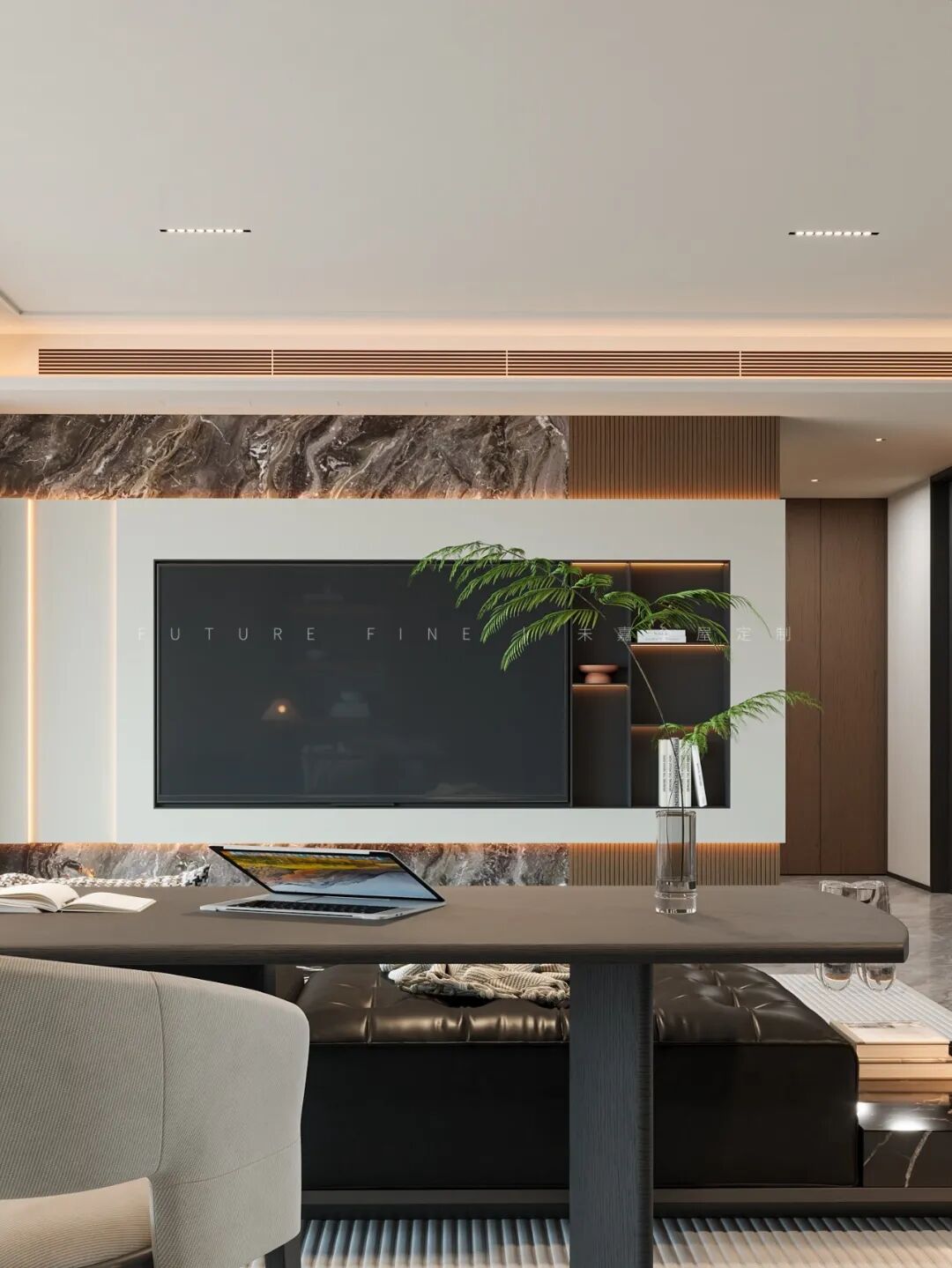 未嘉定制|188m²金狮印象苑,设计方案分享