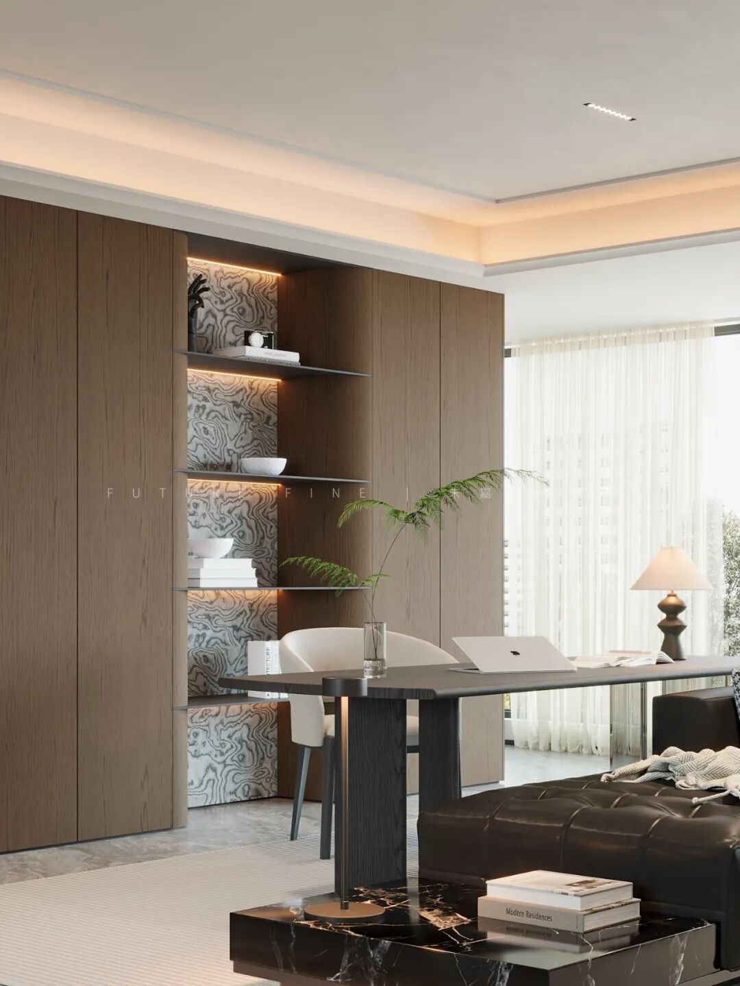 未嘉定制|188m²金狮印象苑,设计方案分享