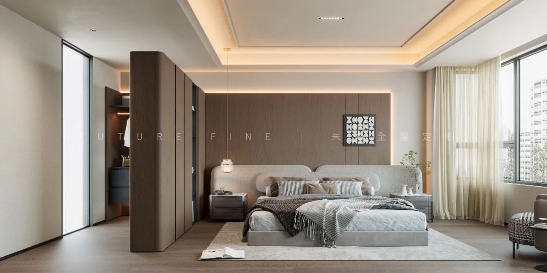 未嘉定制|188m²金狮印象苑,设计方案分享